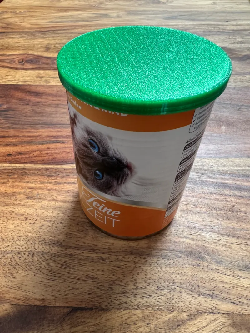 Deckel Katzenfutter