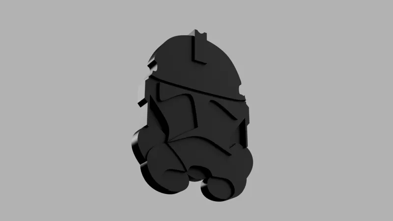 Clonetrooper MK1 Helmet Multilayer-Model