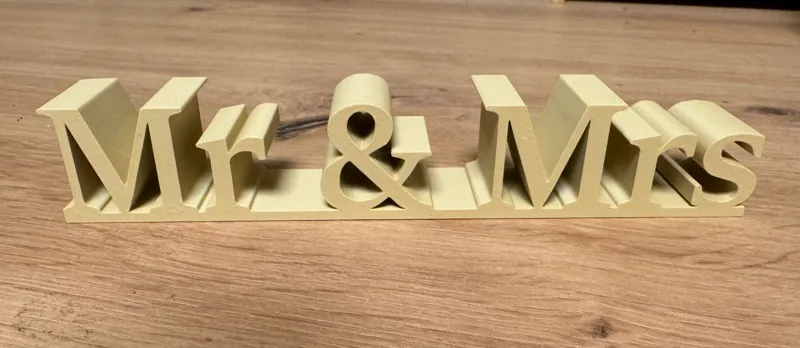 Mr & Mrs for Presents