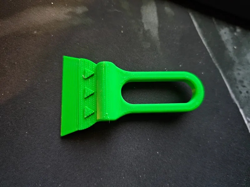 Printer bed Scraper with replaceable blade