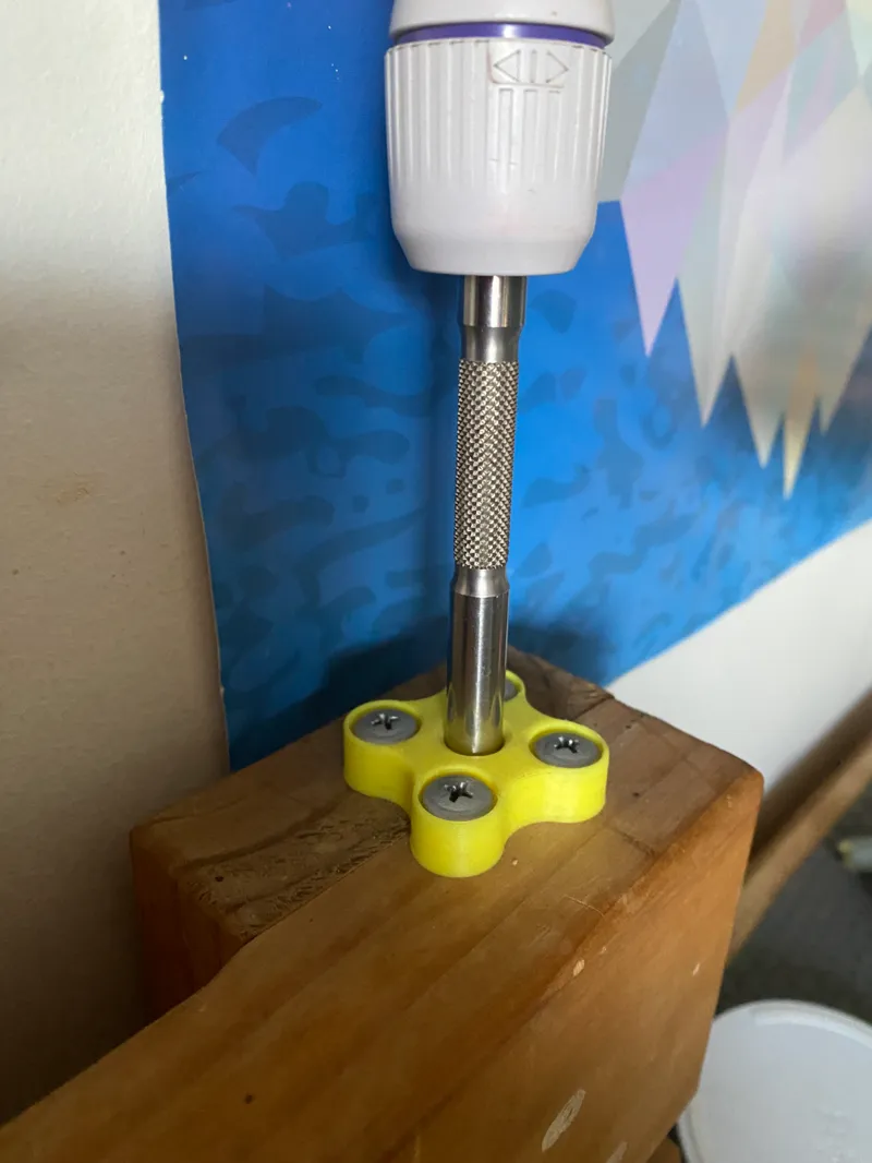 10mm shaft multi-bit screwdriver holder 