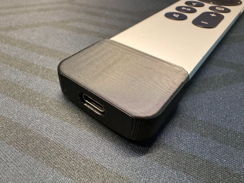 Apple TV Remote USB C Adapter Plate