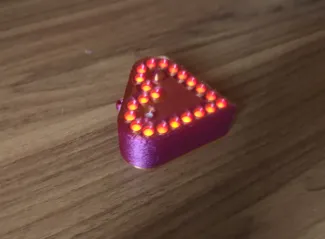 DIY Led Heart Case