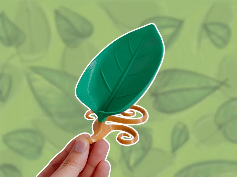 玄叶-leaf soap dish