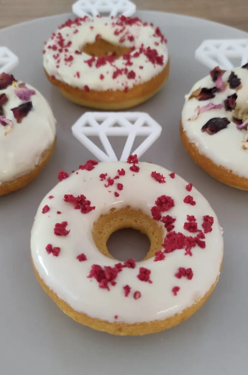 Donat / Cake topper diamond