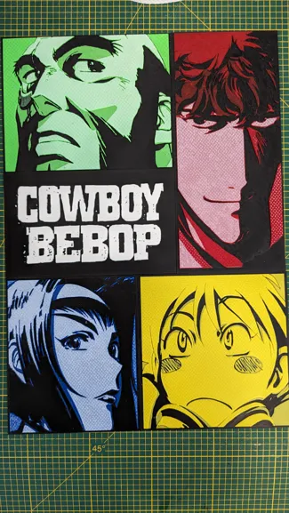Cowboy Bebop poster - HueForge