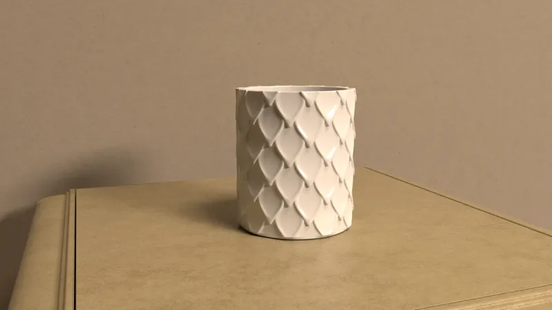 Dragon scale Cup Organizer/Planter
