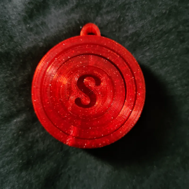 Ring Fidget Toy With Personalised Letters
