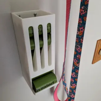 Wall-mounted Dog Poop Bags Roll Dispenser
