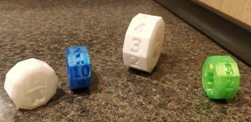 Munchkin D10 dice - Lives count
