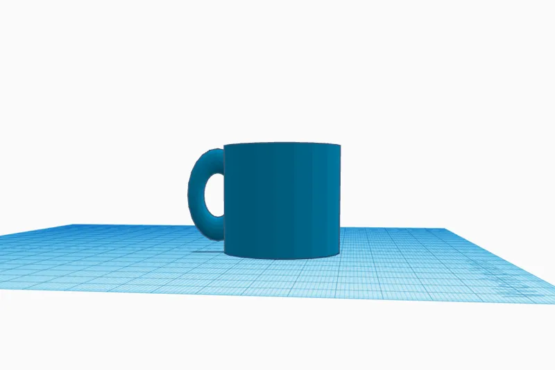 Mug with handle
