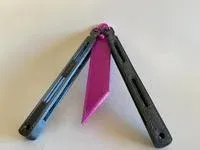 Working butterfly balisong knife no parts needed