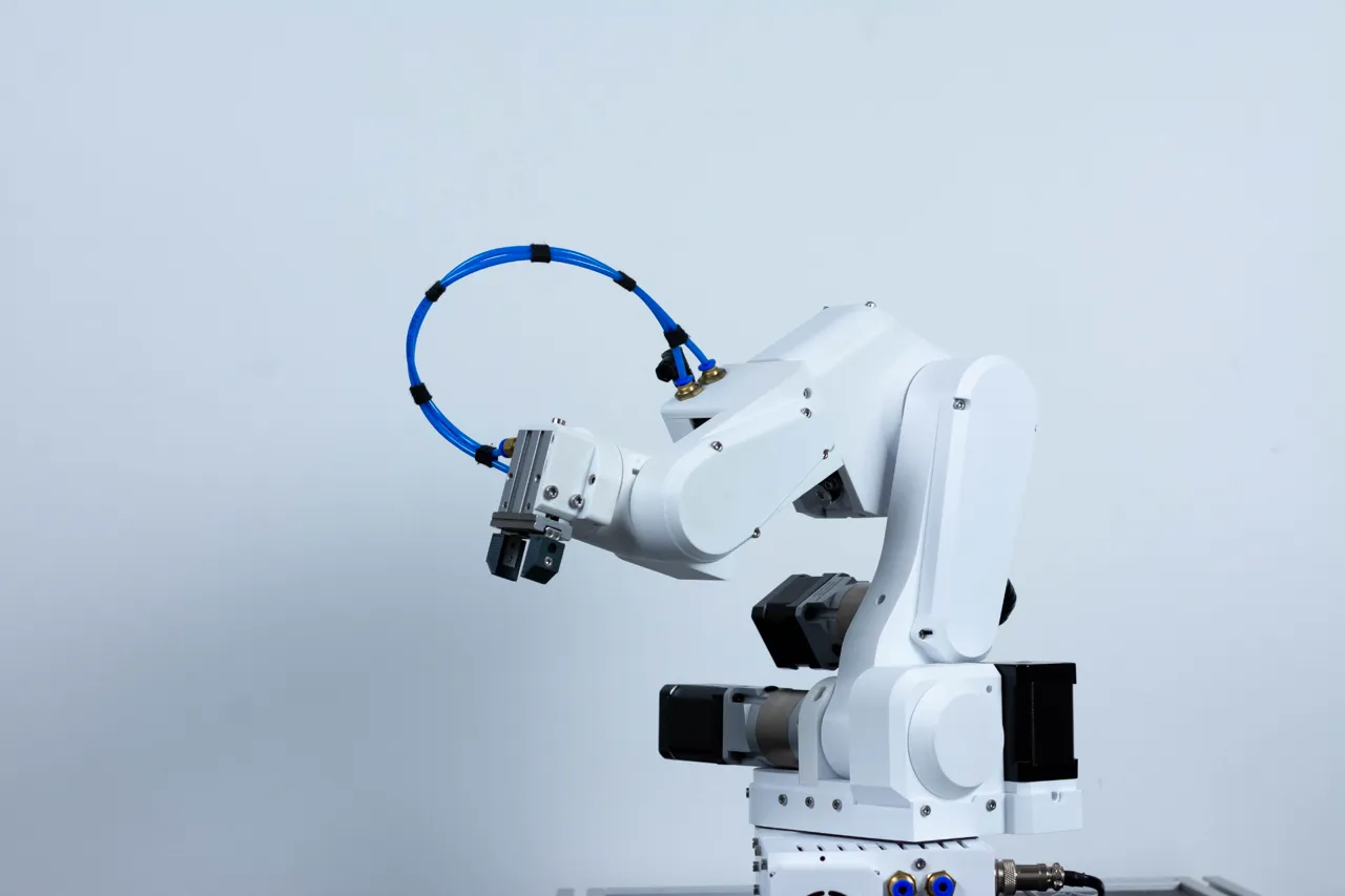 PAROL6 3D printed desktop robotic arm view 3