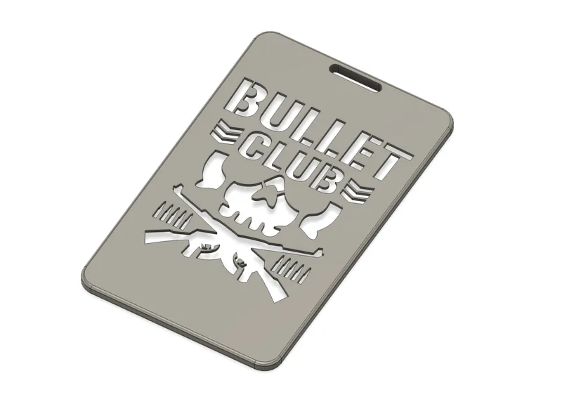 Bullet Club - Vertical ID Badge Holder