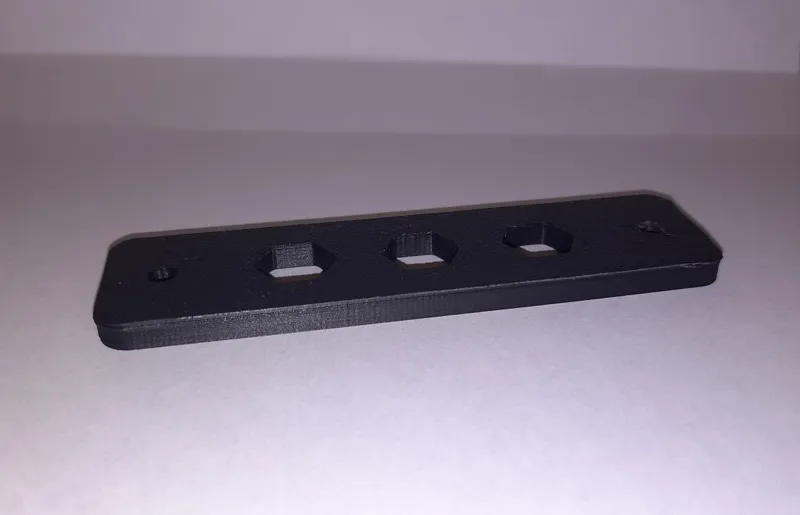 Anschütz gun stock riser plate for cheek piece