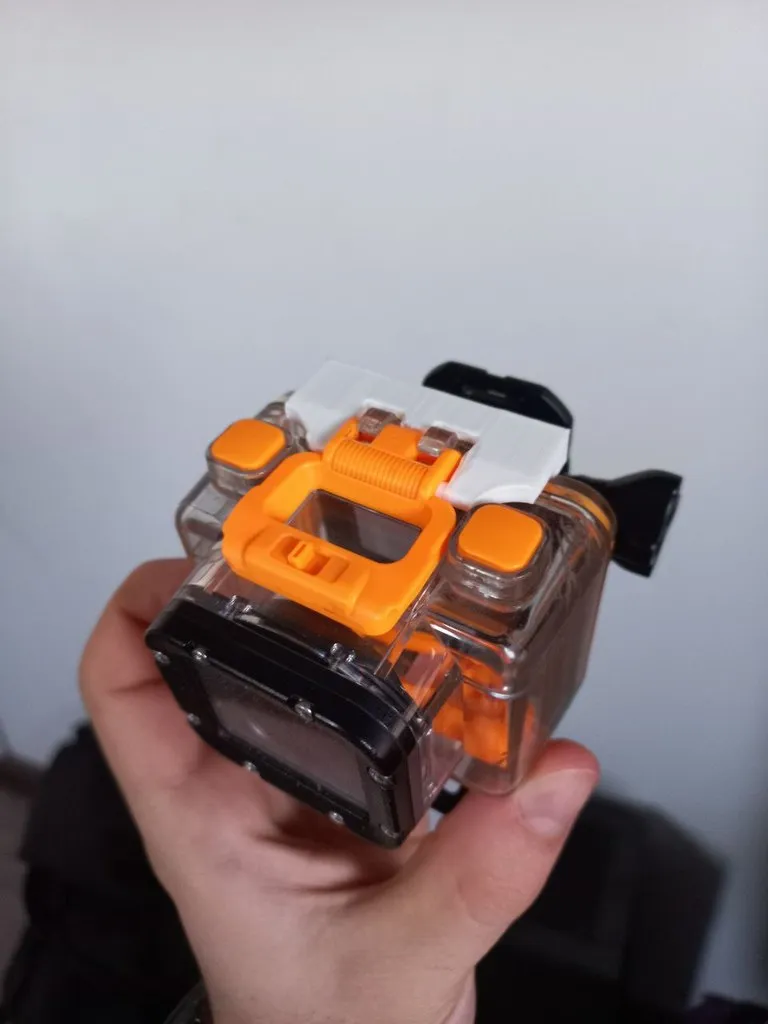 HP Action Camera case latch