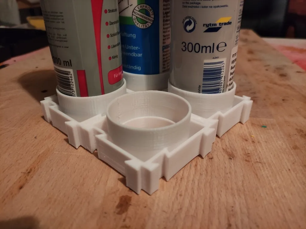Rangement modulaire pour cartouches de silicone