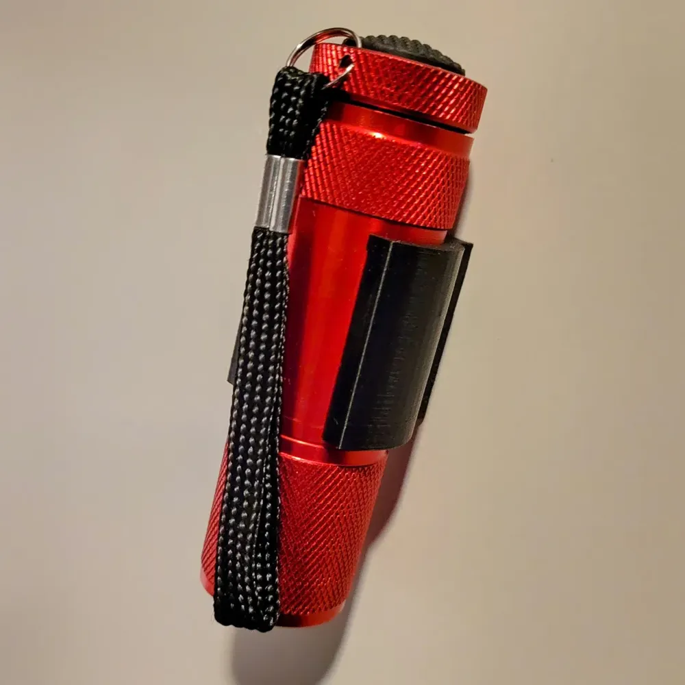 Harbor Freight Flashlight Magnetic Clip by ChopperOriginals - MakerWorld