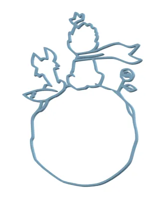 Little Prince - geometric ornament and decoration