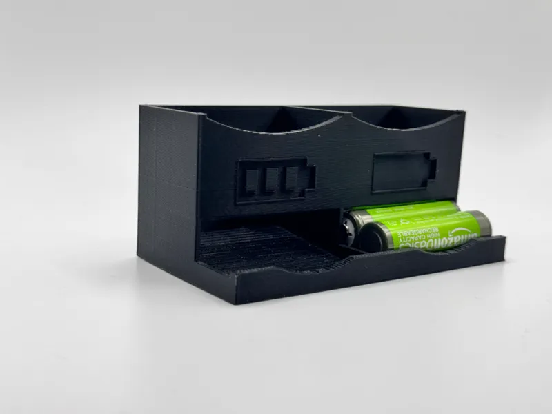 Battery AA recharge organizer