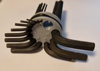 Metric Allen Key Holder 1.5-10 mm