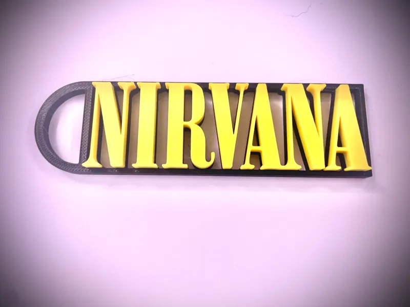 Nirvana Keychain