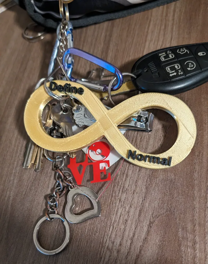 Autism keychain
