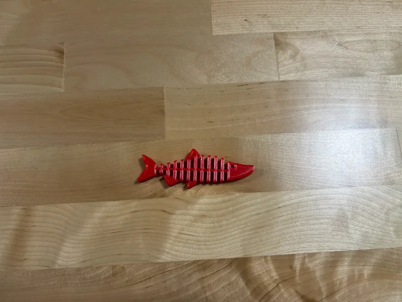 Flexible TPU Fish