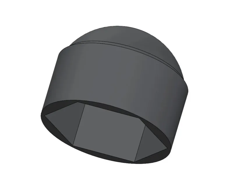 Hexagon nut cap