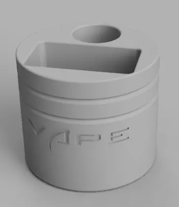 Support à cigarette électronique pour porte-gobelet
