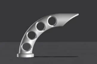 Creality K1 MAX PTFE guide 90 degrees
