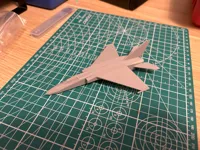 Maquette low poly chasseur JH-7A — photo 1