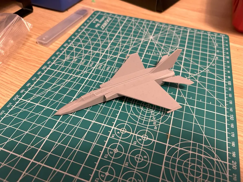 Low Poly JH-7A Flying Leopard aka Flounder Jet