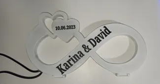 Wedding/Hochzeit lamp