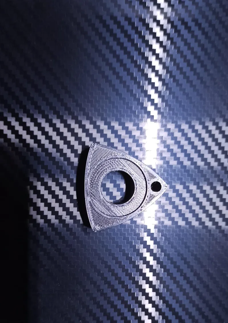rotary/wankel engine keychain