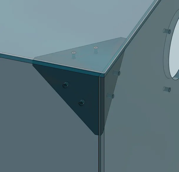 A1 Enclosure Corner Bracket