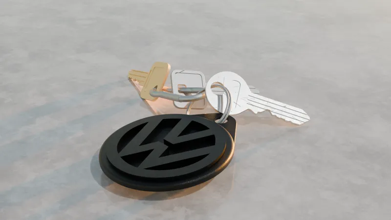 Volkswagen keychain