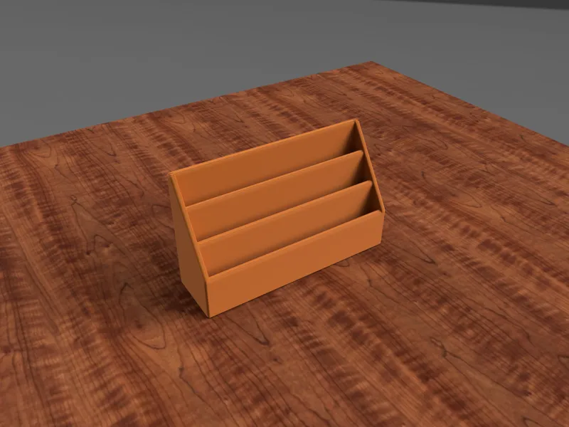 Simple 3-Tier Business Card Holder