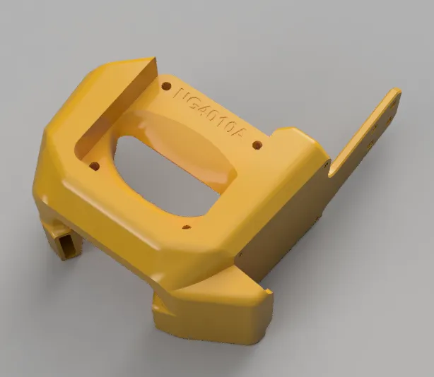 MicroSwiss NG Extruder Fan Shroud + Strain Relief