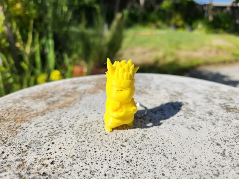 Kakashi x Pikachu w/ Keychain loop