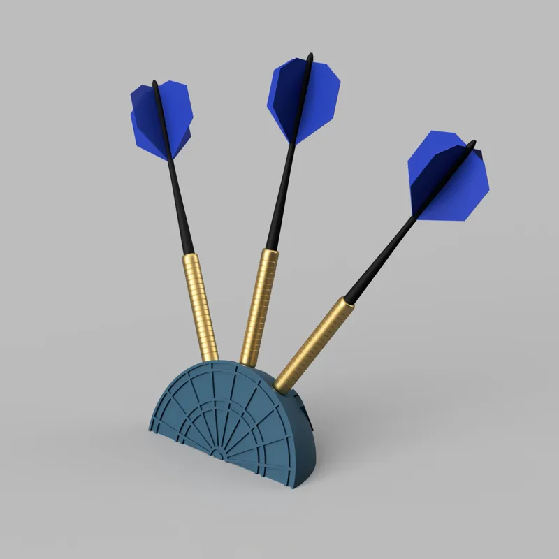 Parametric Darts Stand