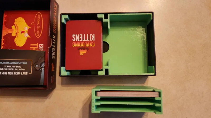 Exploding Kittens Card Organizer