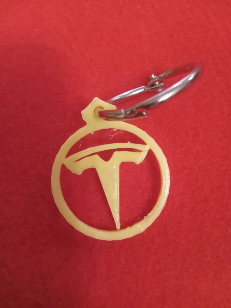 tesla keychain