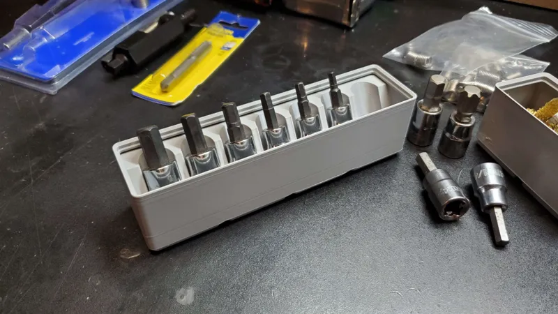 Gridfinity Universal Allen/Torx Socket Holder