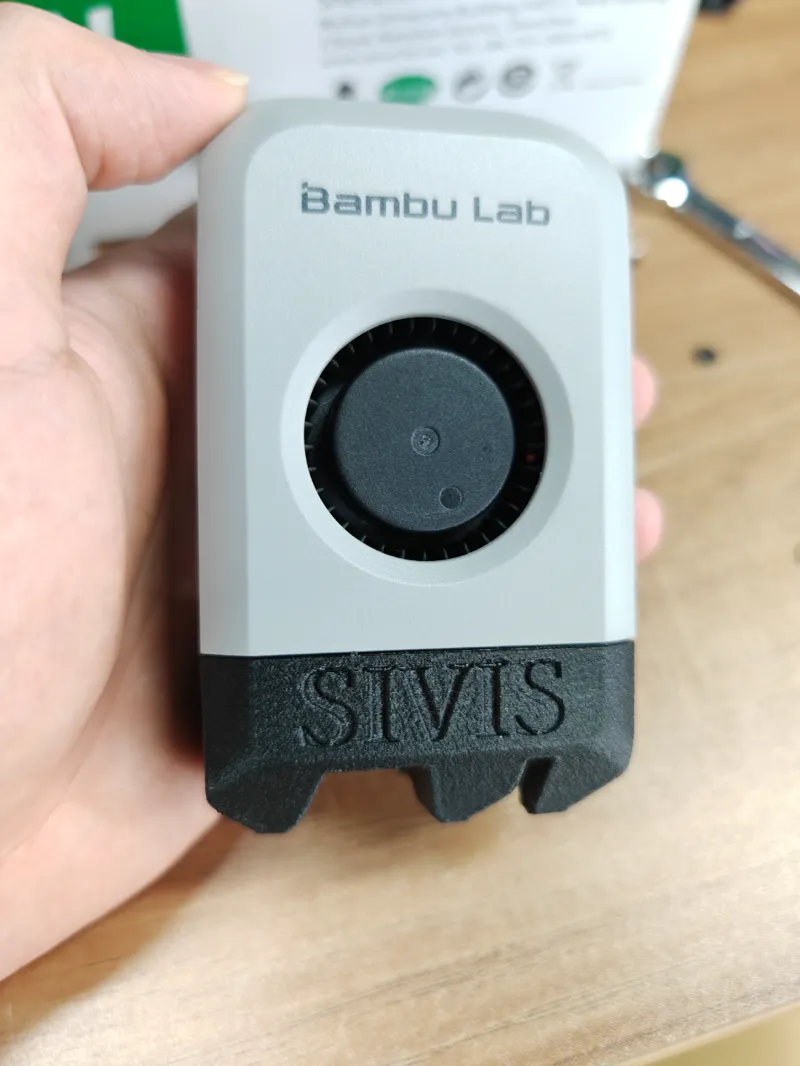 Bambu P1P Extend fan duct