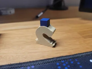 Dune Imperium Sandworm Meeple with Hole