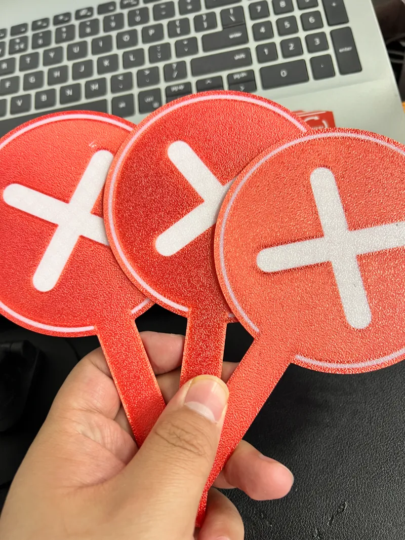 对错手举牌评委打分