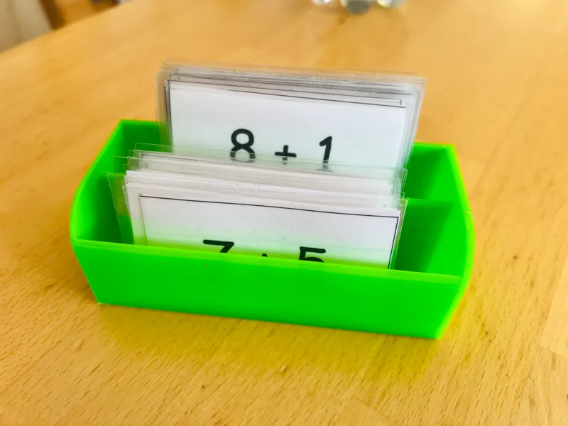 Karteikartenbox