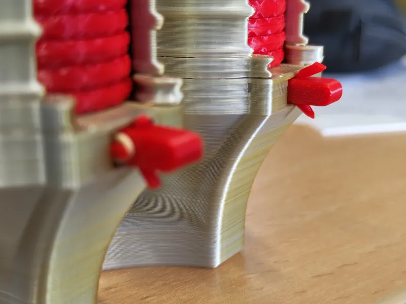 Extended plungers for Disc Shooter