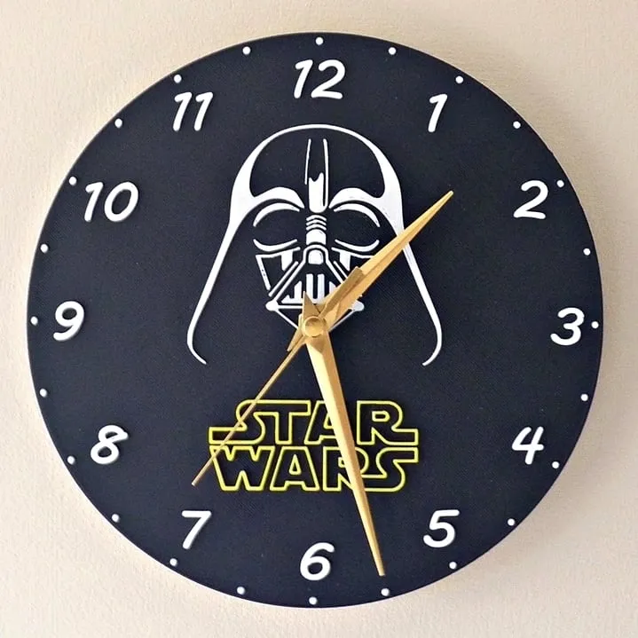 Star Wars Kid's clock